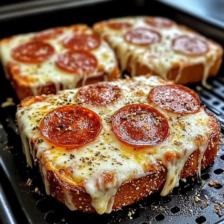 Air Fryer Pizza Toast: Crispy, Cheesy, and Ready in Minutes