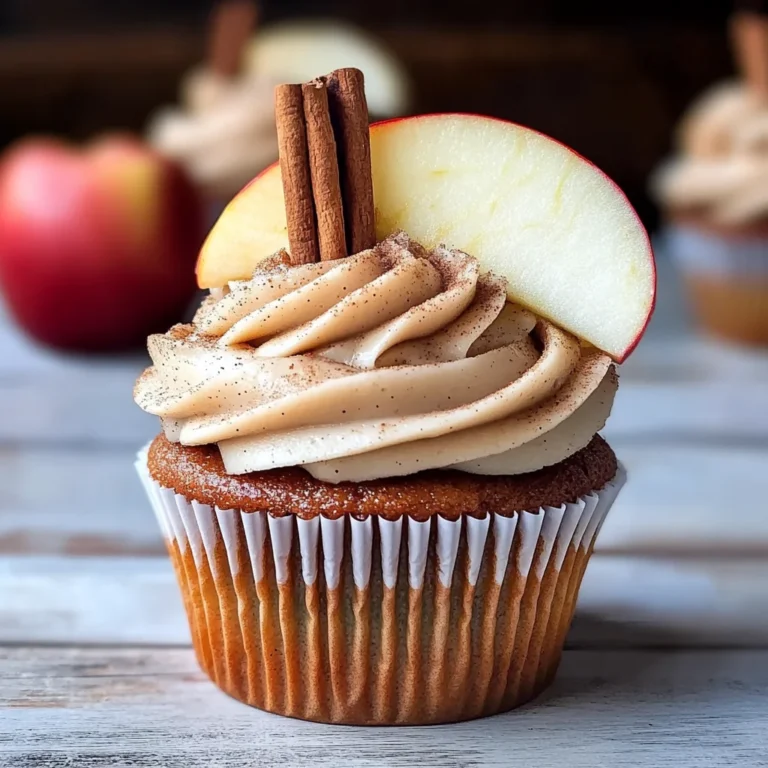 Cinnamon Apple Cider Cupcakes - Alrightwithme