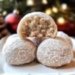 Cinnamon Sugar Snowball Cookies