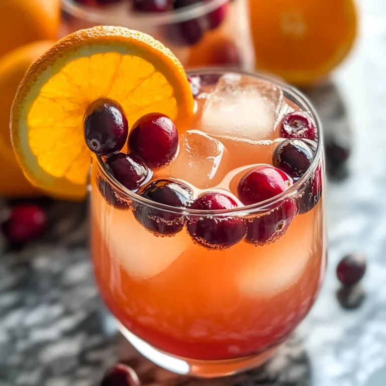 Cranberry Orange Margarita Sangria