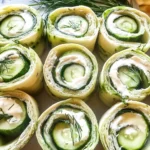 Cucumber and Dill Pinwheels