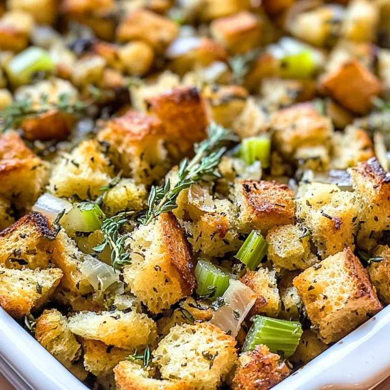 Delicious Grandma’s Thanksgiving Stuffing Recipe
