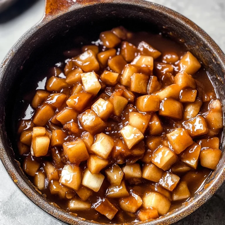 Homemade Apple Pie Filling