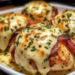 Melted Mozzarella & Ranch Chicken Bombs