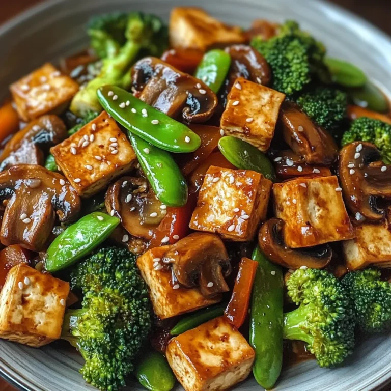 Mushroom and Tofu Stir-Fry (25-Minutes)