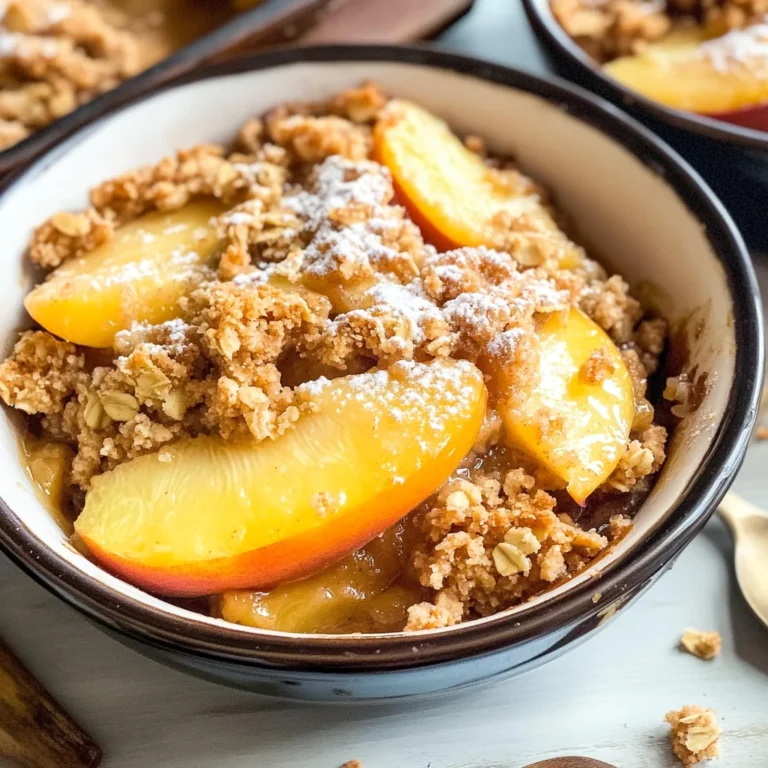 Peach Crisp