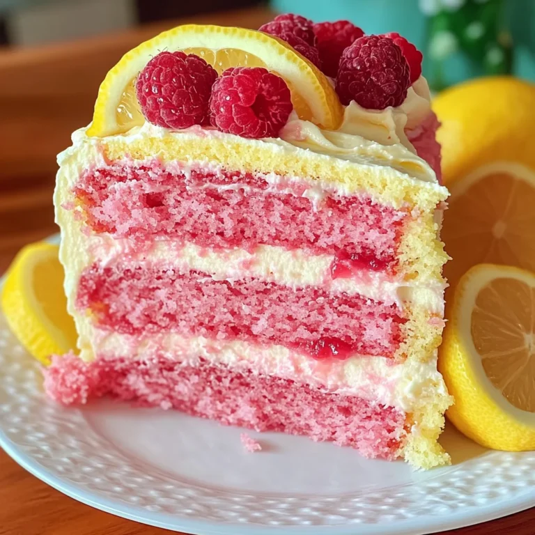 Pink Lemonade Cake