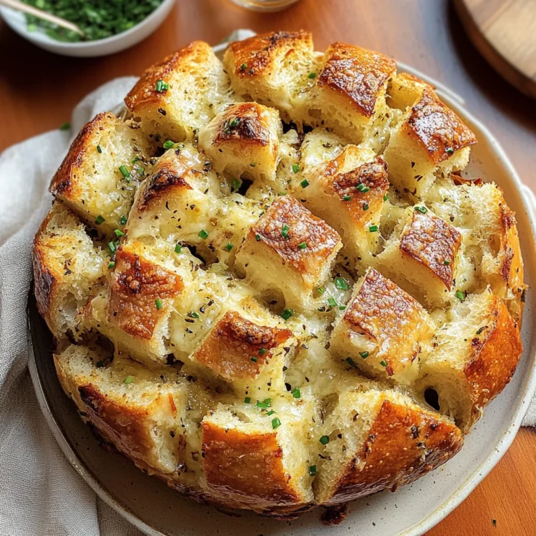 Pull Apart Garlic Bread Recipe