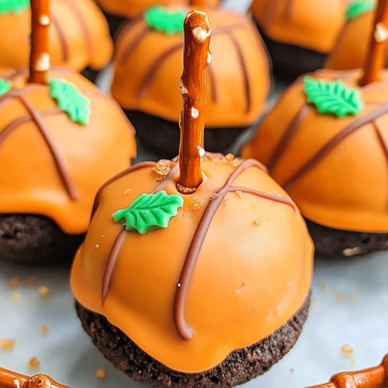 Pumpkin Oreo Balls