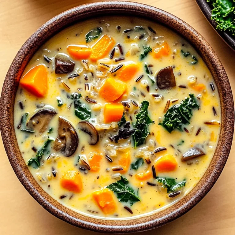 Pumpkin Wild Rice Soup