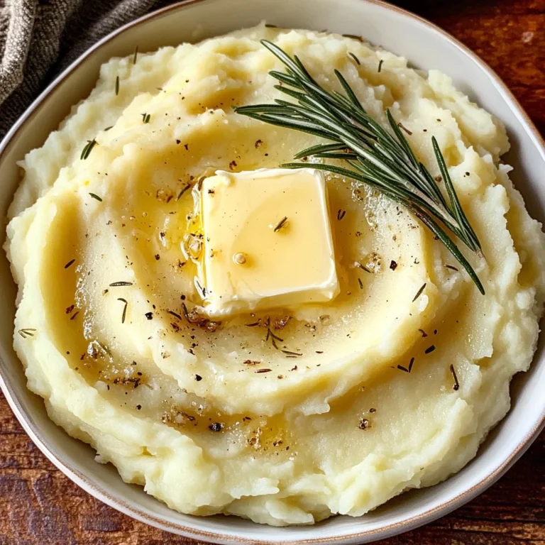 Rosemary Garlic Mashed Potatoes