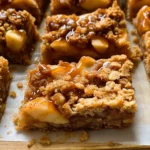 Salted Caramel Apple Crumble Bars Fall Treat: Get Addicted in 45 Min