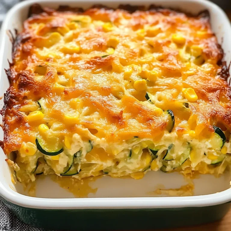 Savory Garden Zucchini Casserole - Alrightwithme