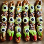 Spooky Halloween Pretzels