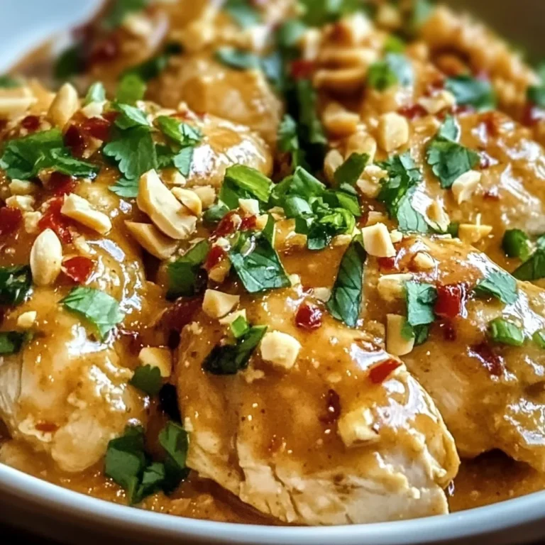 Thai Peanut Chicken: An Amazing Ultimate Crockpot Recipe