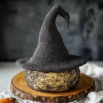 Witch Hat Halloween Cheese Ball