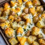 Cheesy Ranch Oven Roasted Potatoes