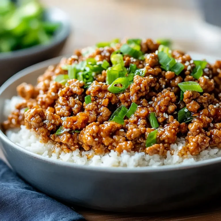 Honey Garlic Ground Turkey: Easy & Flavorful Dinner!