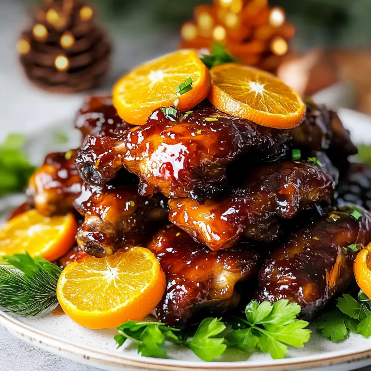 Sticky Orange Glazed Chicken Recipe