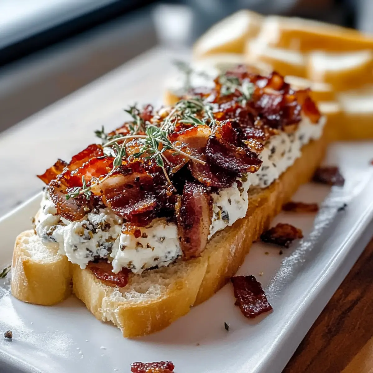 Million Dollar Beef Bacon Goat Cheese Appetizer Log