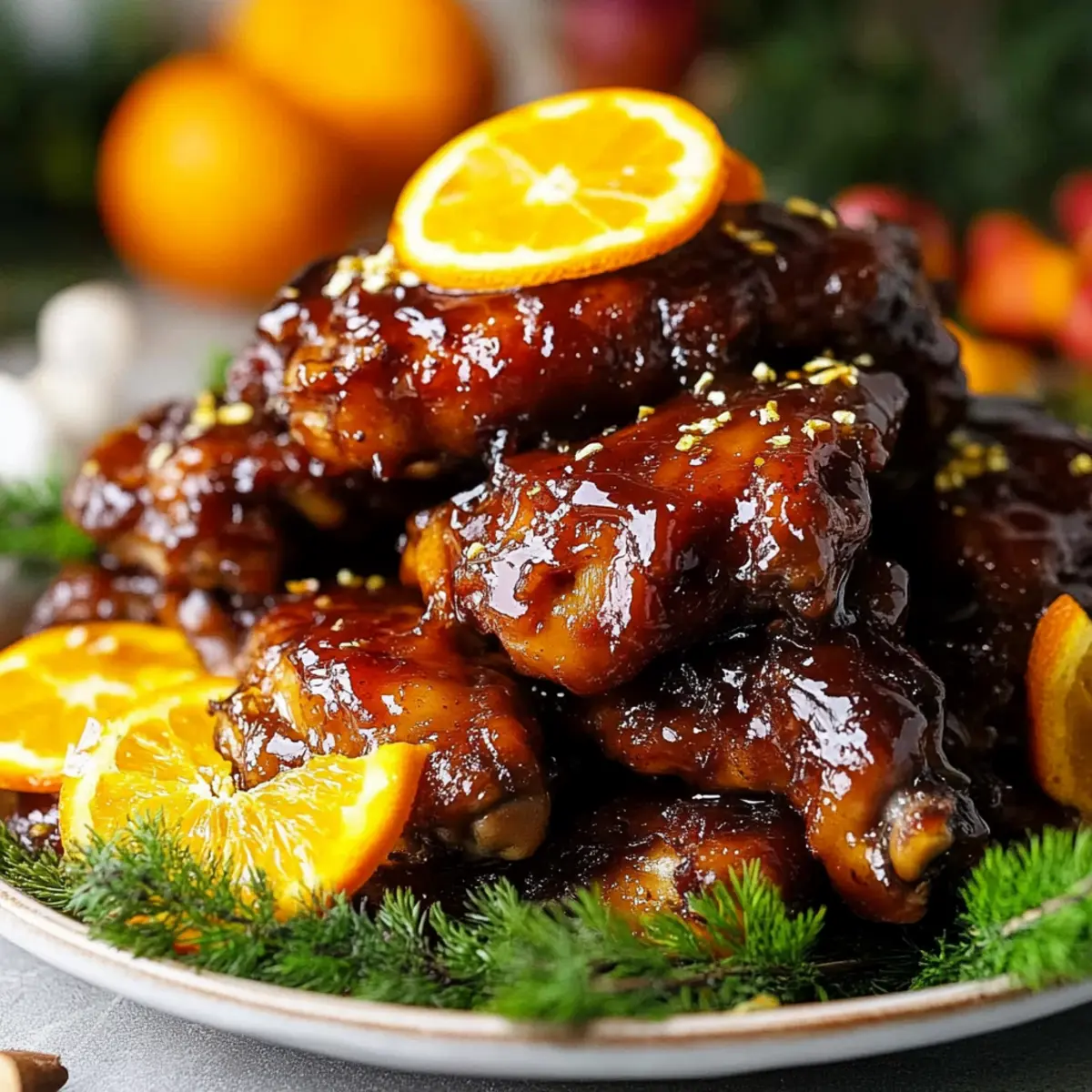 Sticky Orange Glazed Chicken Recipe