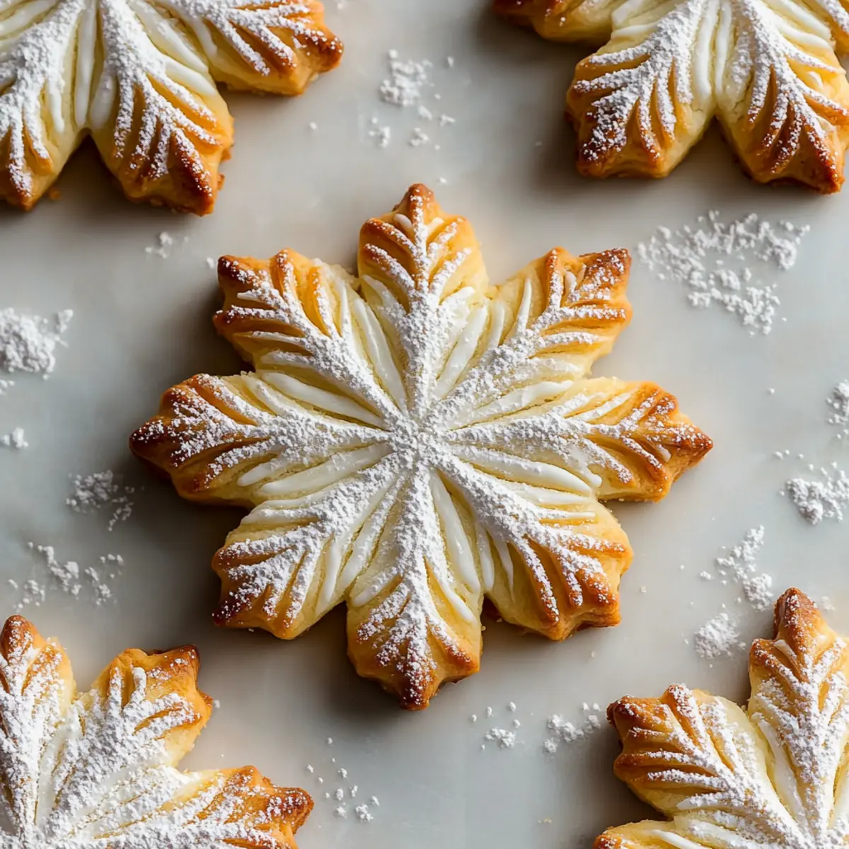 Snowflake Cookie Recipe