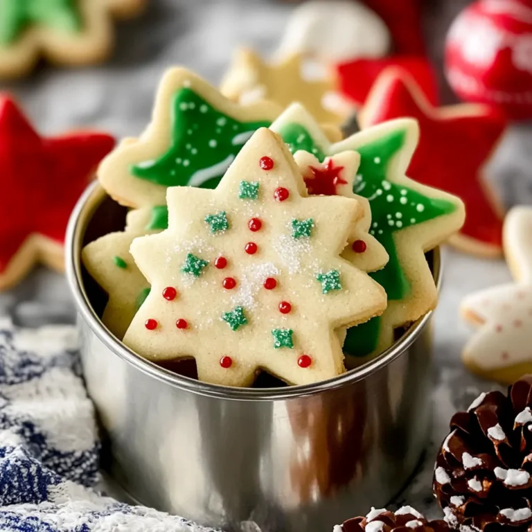 Soft Cutout Sugar Cookies Recipe