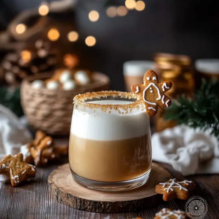 Gingerbread White Russian Cocktail Recipe