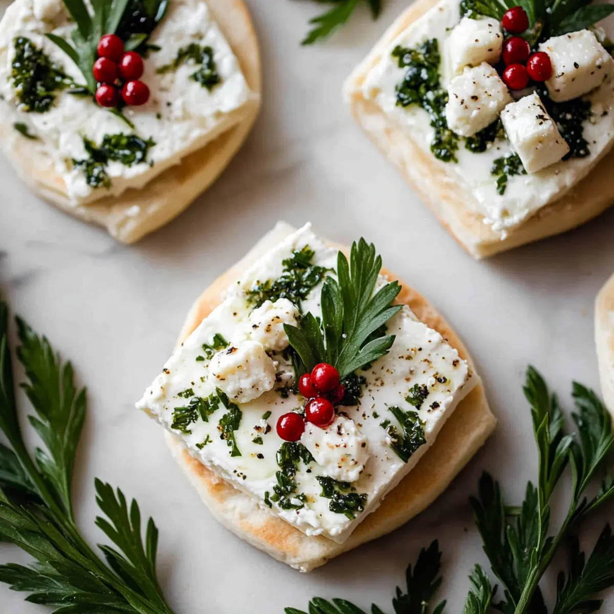 Herbed Goat Cheese Christmas Appetizer Recipe