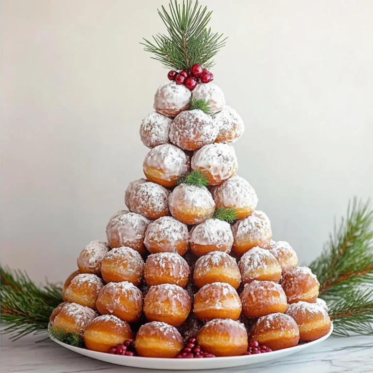 Christmas Donut Tree Recipe