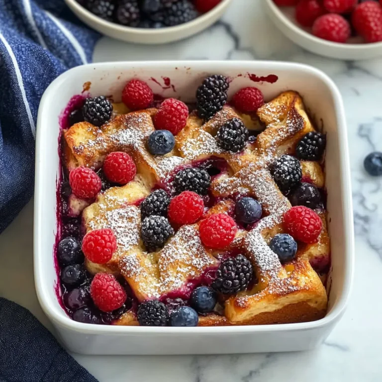 Berry French Toast Bake Recipe