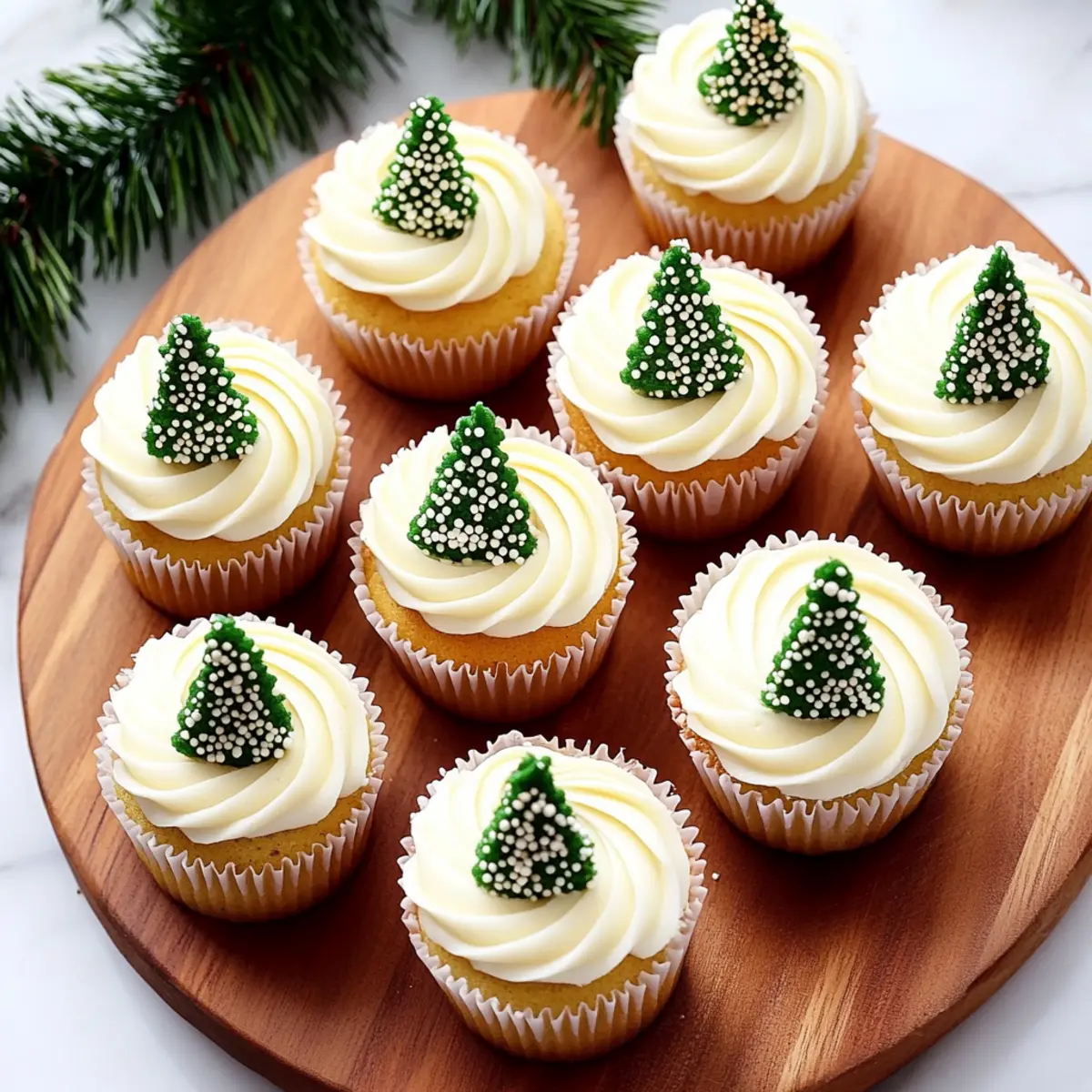 Festive Vanilla Cupcakes with Buttercream Recipe