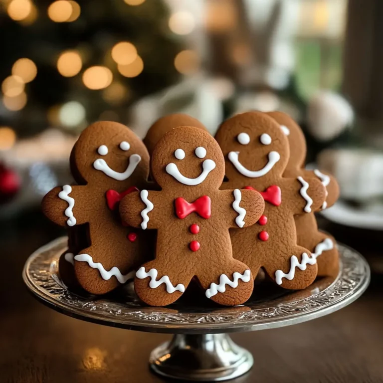 Festive Gingerbread Man Cookies Recipe