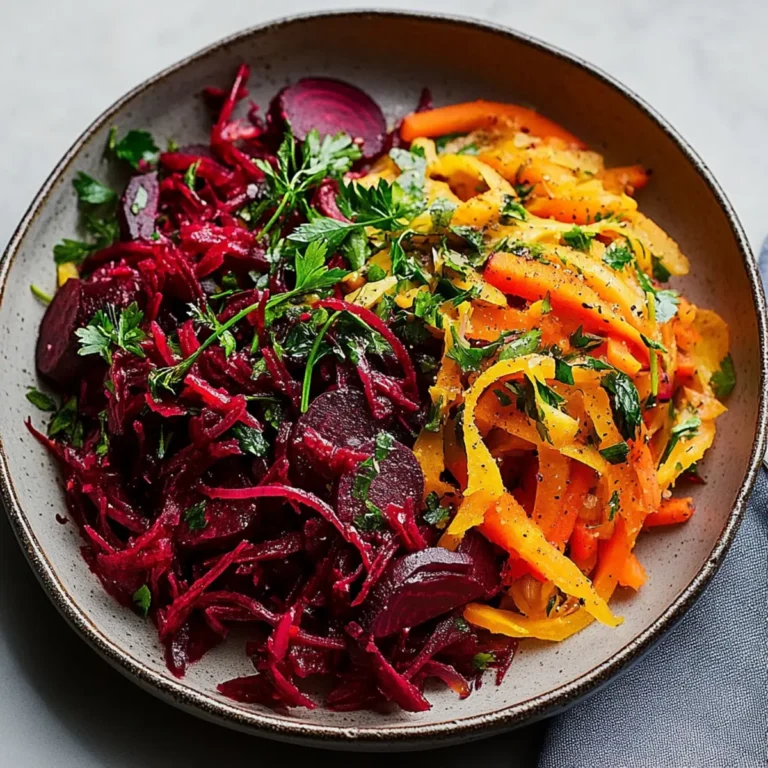 Beet and Carrot Salad with Fresh Herbs Recipe