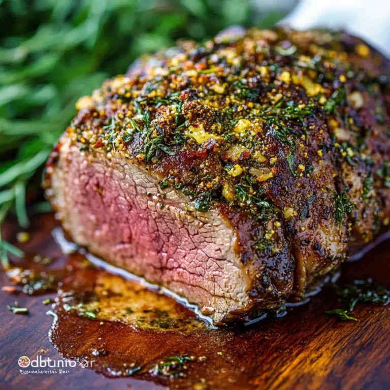 Oven-Roasted Beef Tenderloin with Garlic Butter Recipe