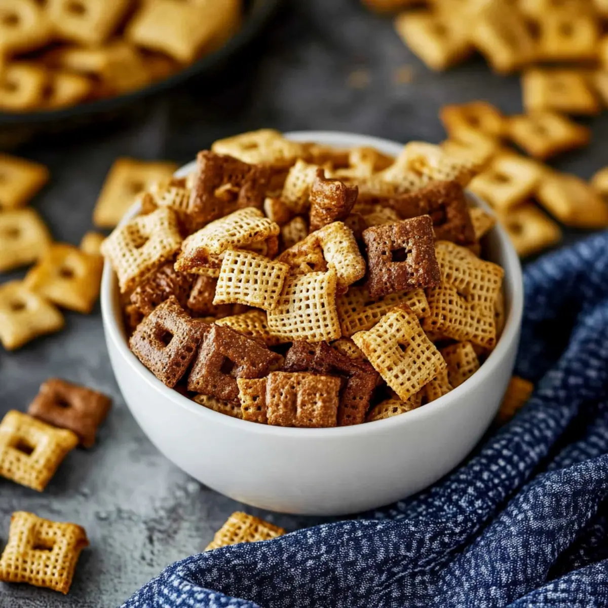 Homemade Chex Mix Recipe