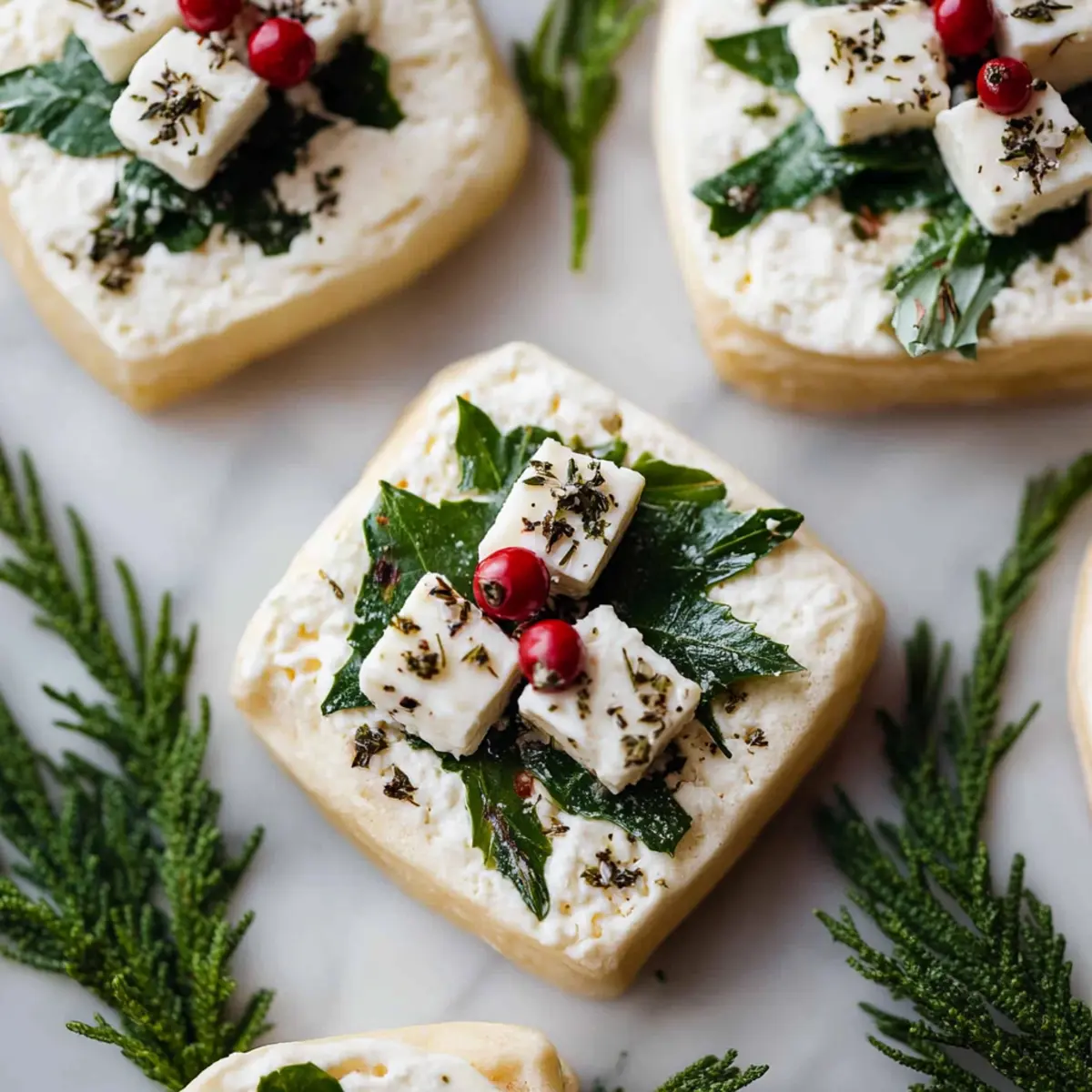 Herbed Goat Cheese Christmas Appetizer Recipe