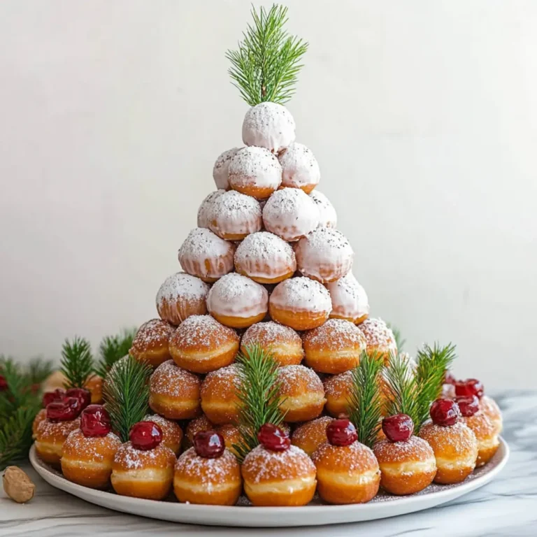 Christmas Donut Tree Recipe
