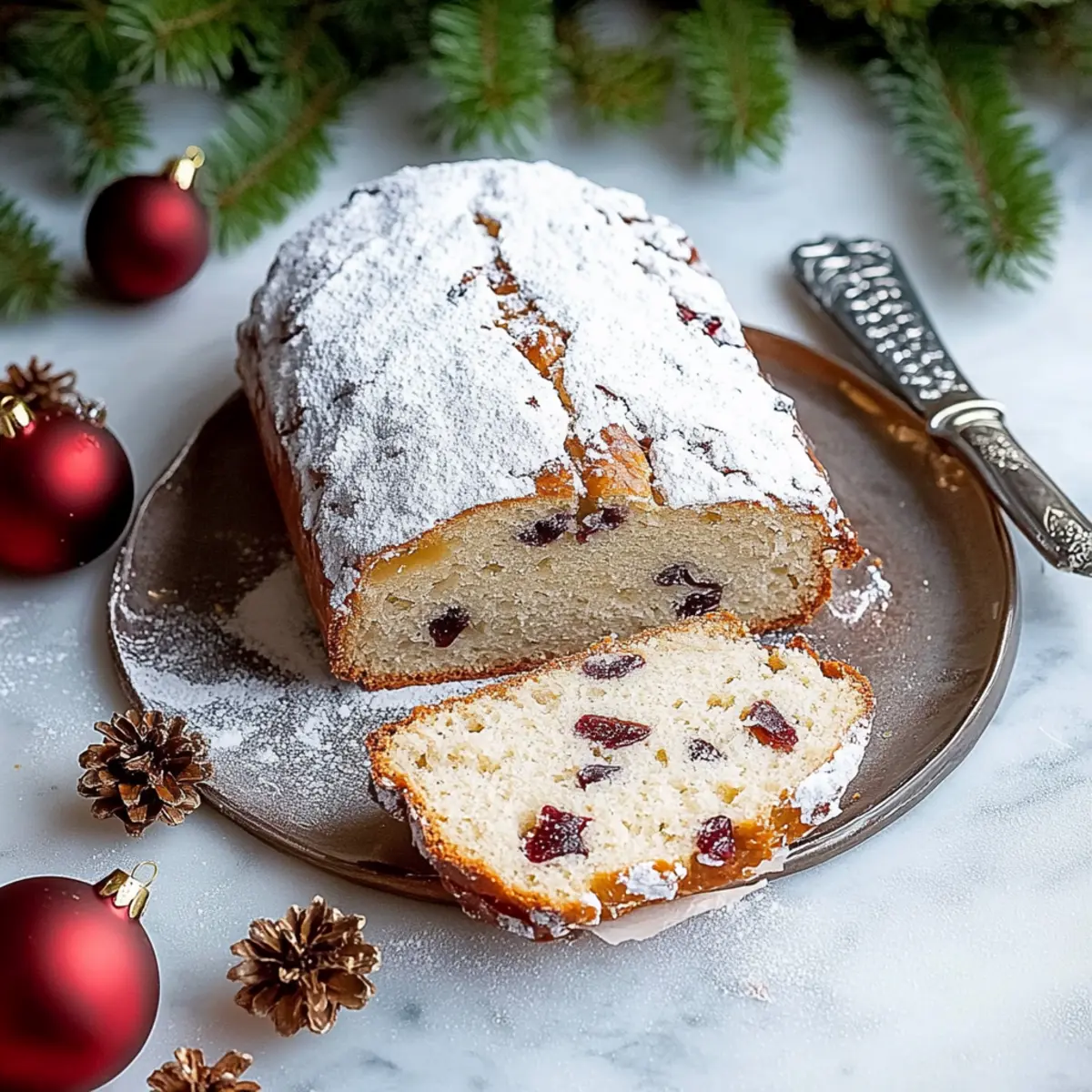 Festive Christmas Stollen Bread Recipe