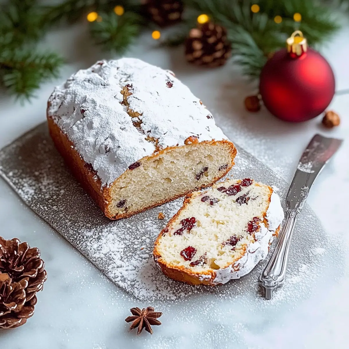 Festive Christmas Stollen Bread Recipe