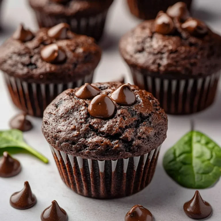 Chocolate Spinach Muffins Recipe