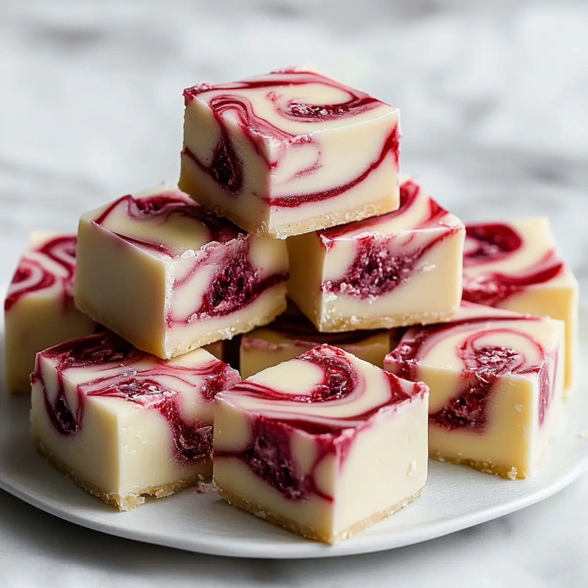 White Chocolate Raspberry Fudge Recipe
