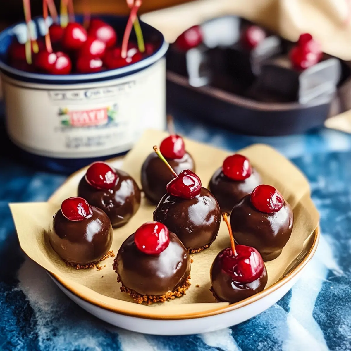 Cherry Bourbon Balls Recipe