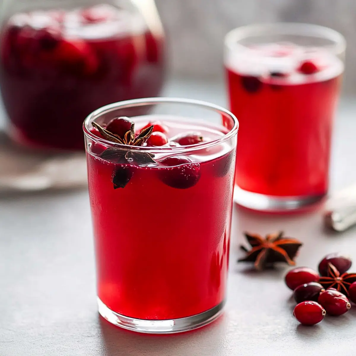 Spiced Cranberry Juice Recipe