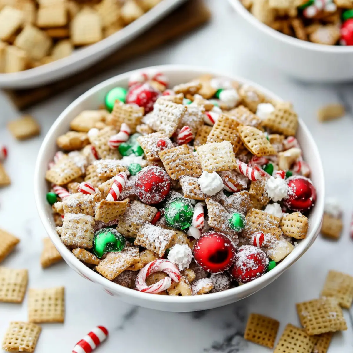 Festive Gluten-Free Christmas Chex Mix Recipe