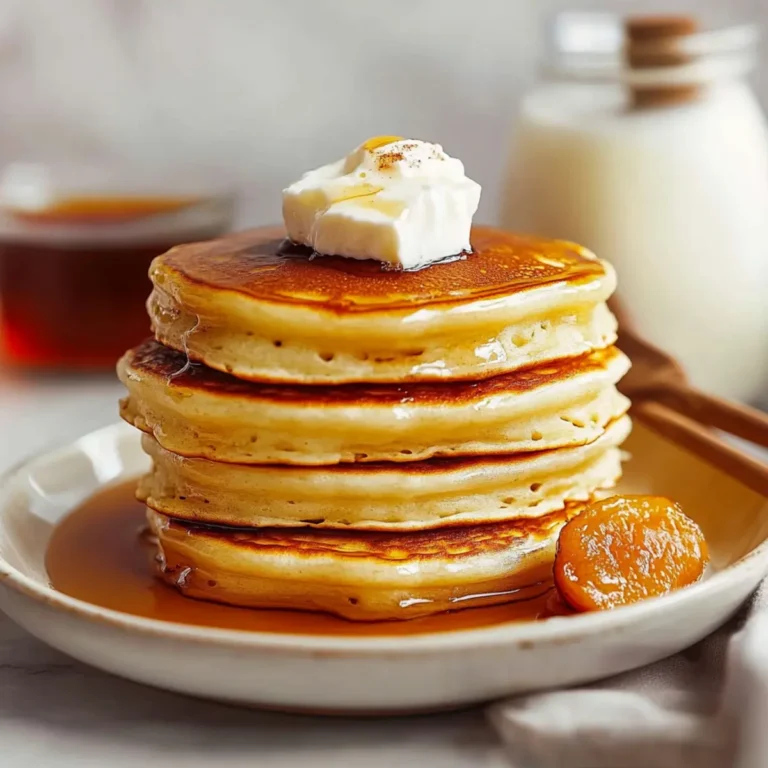 Fluffy Yogurt Pancakes Recipe