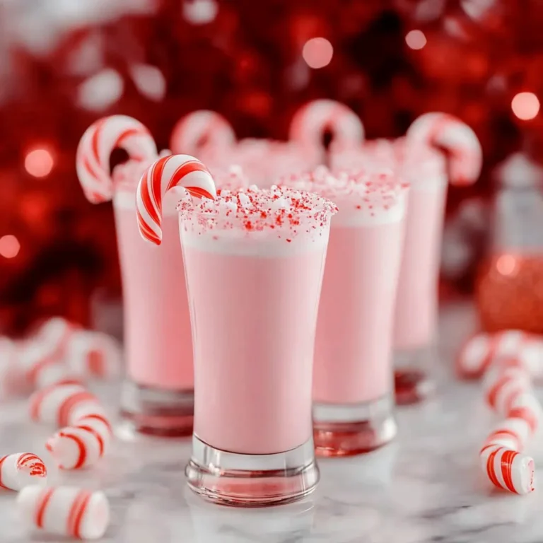 Candy Cane Shots with Peppermint Vodka Recipe