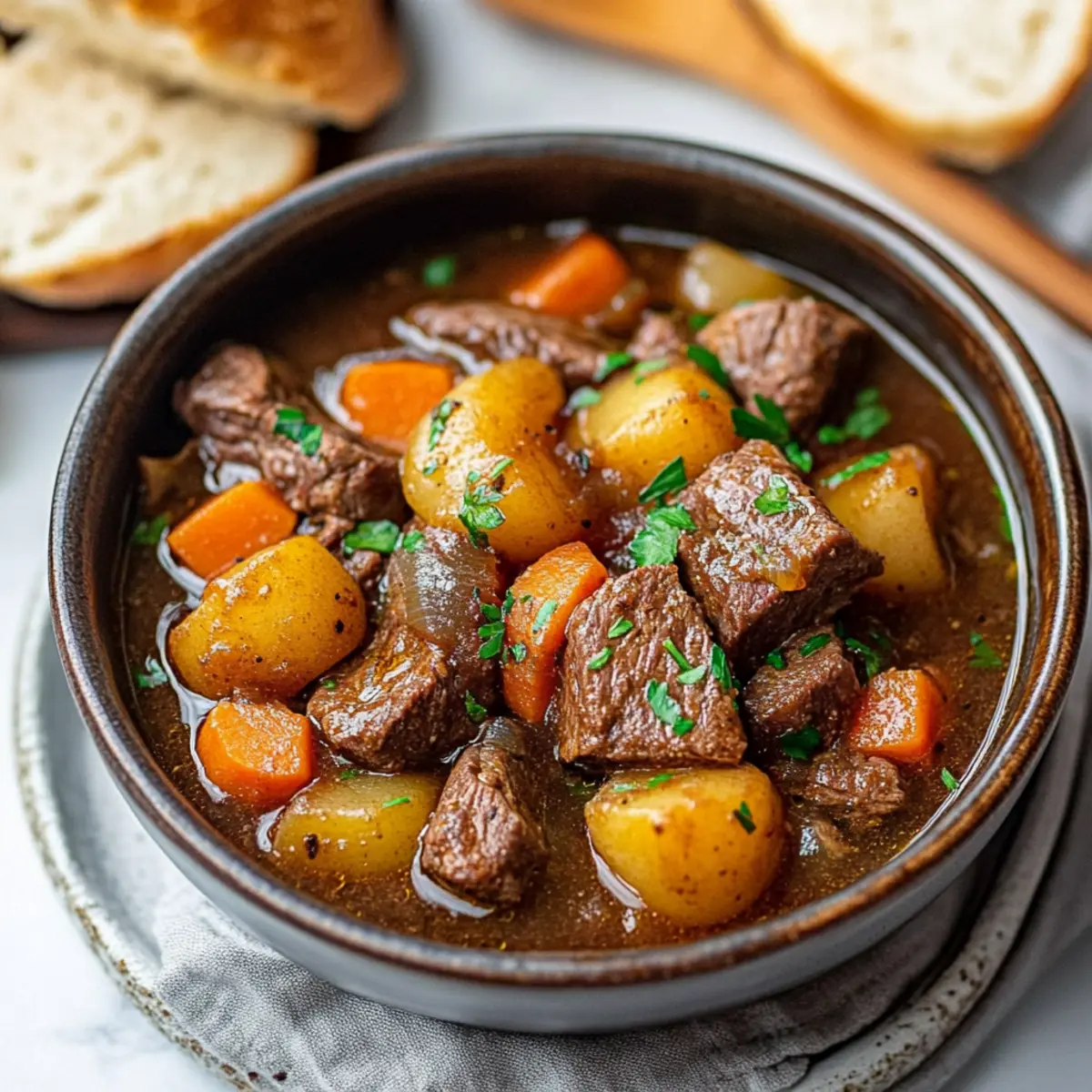 Slow Cooker Venison Stew Recipe