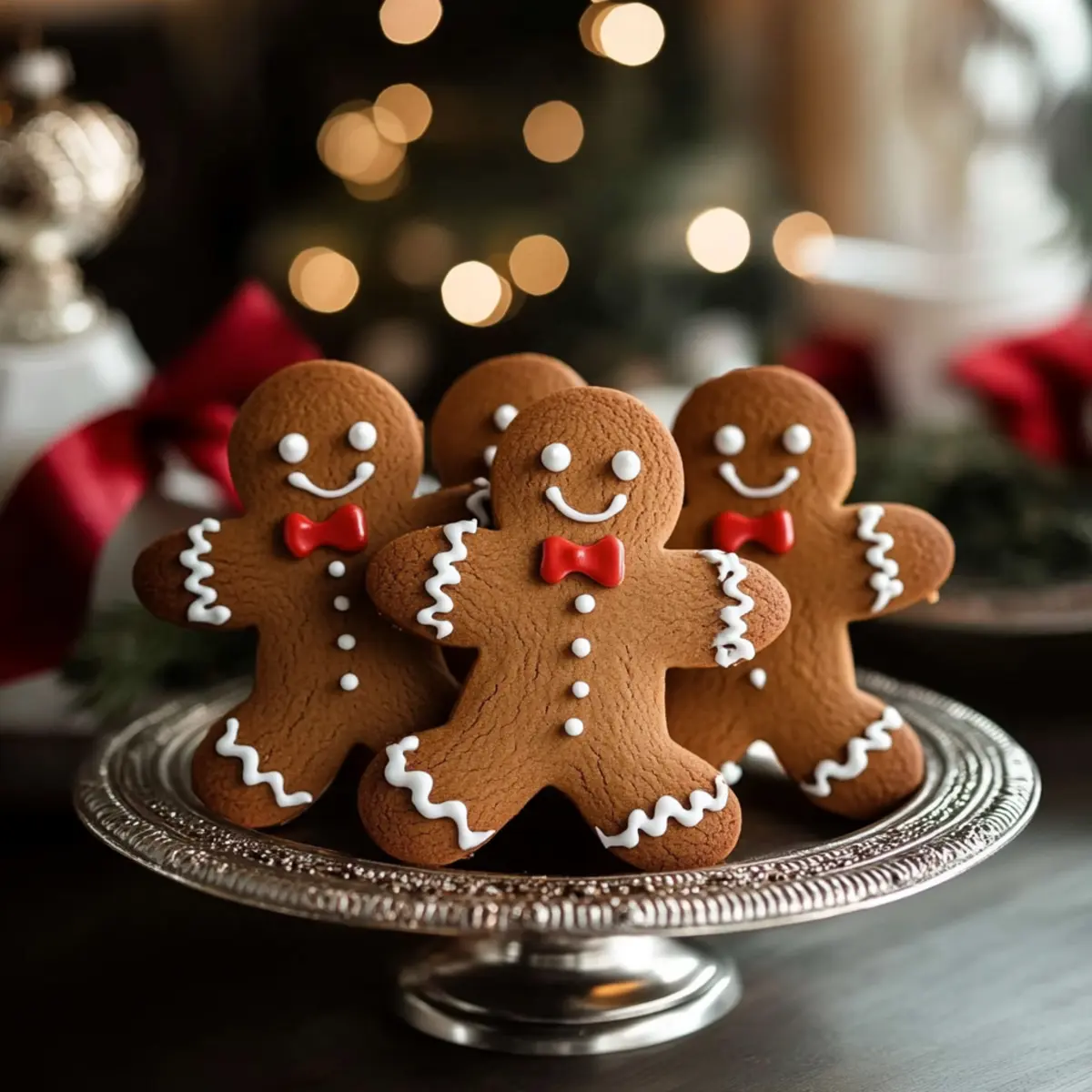 Festive Gingerbread Man Cookies Recipe