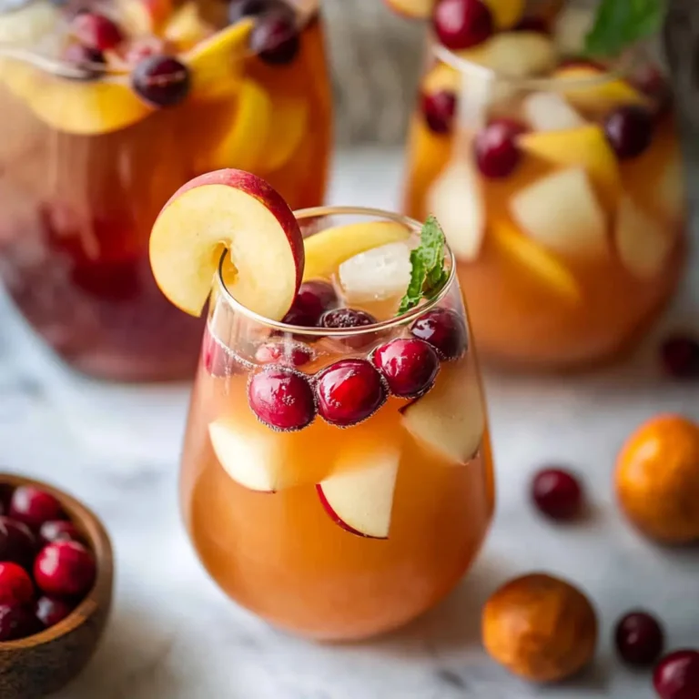 Virgin Cranberry Sangria Recipe